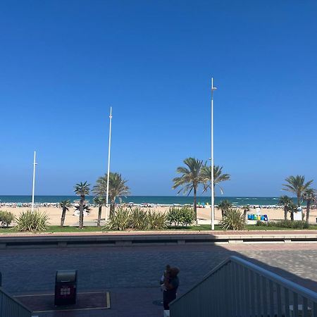 Apartamento 1ª Linea De Playa - Con Piscina Y Parking Playa de Gandia Eksteriør bilde