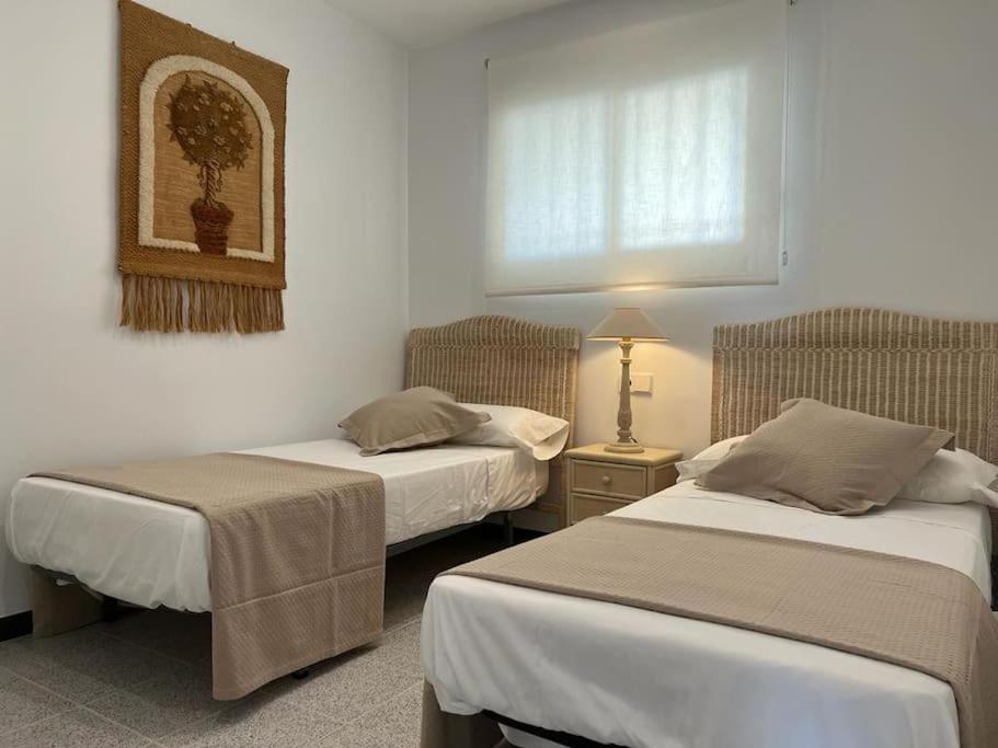 Apartamento 1ª Linea De Playa - Con Piscina Y Parking Playa de Gandia Eksteriør bilde